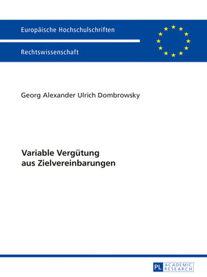 cover image of Variable Verguetung aus Zielvereinbarungen